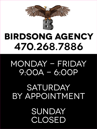 Contact Birdsong Agency Inc